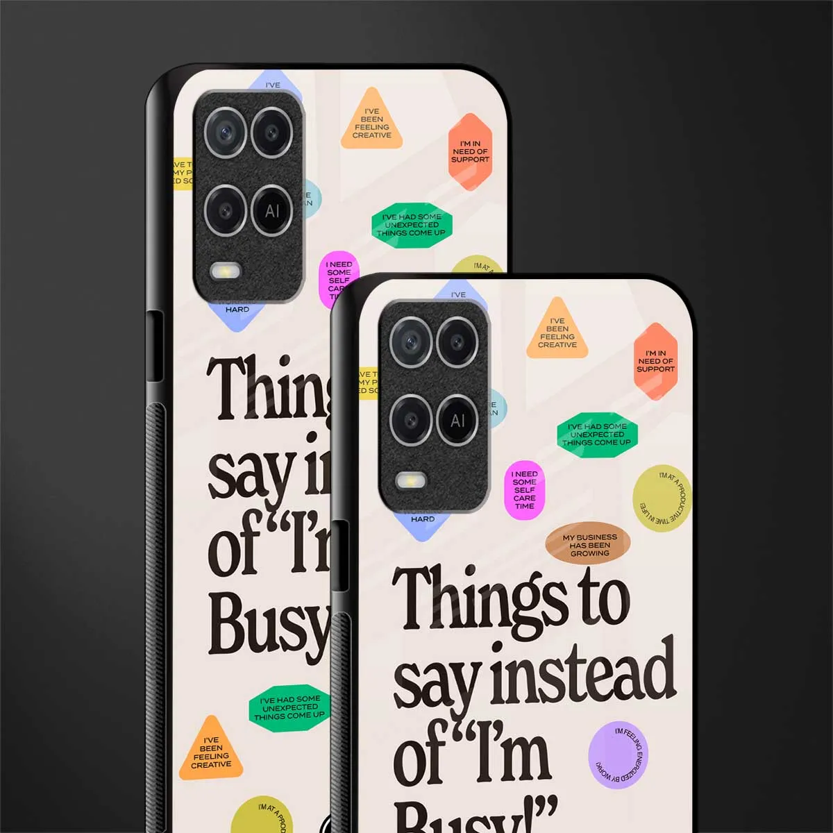 10 Things To Say PHONE CASE FOR OPPO A54 | GLASS CASE