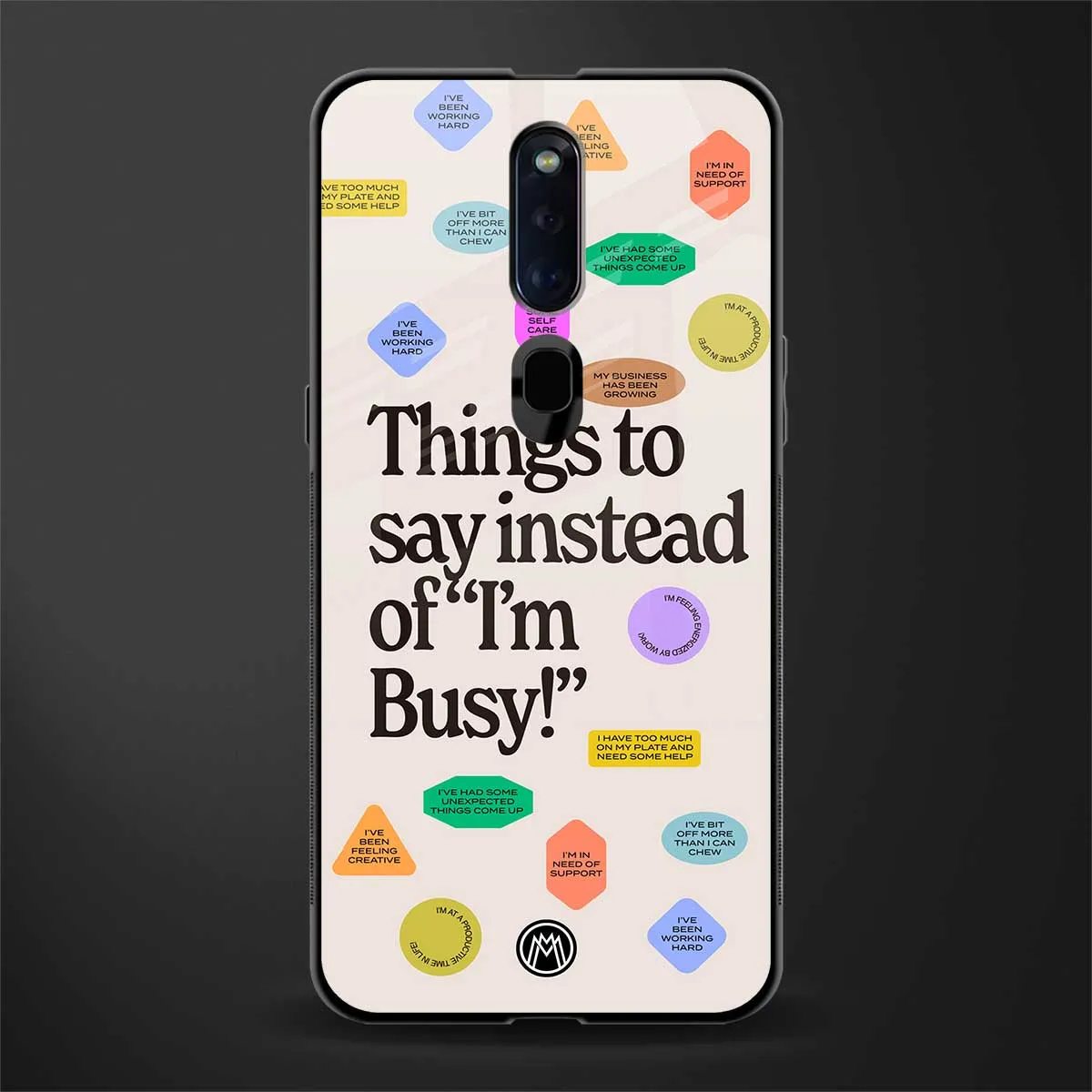 10 Things To Say Phone Case for Oppo F11 Pro | Glass Case