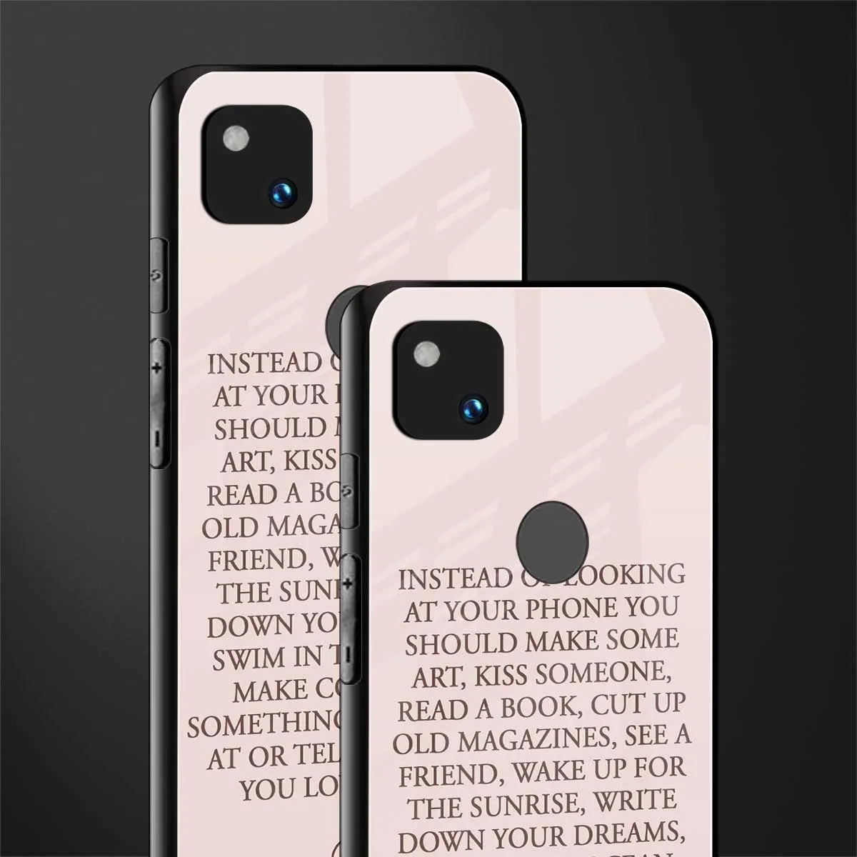 11 Things To Do Phone Case for Google Pixel 4a (4G) | Glass Case