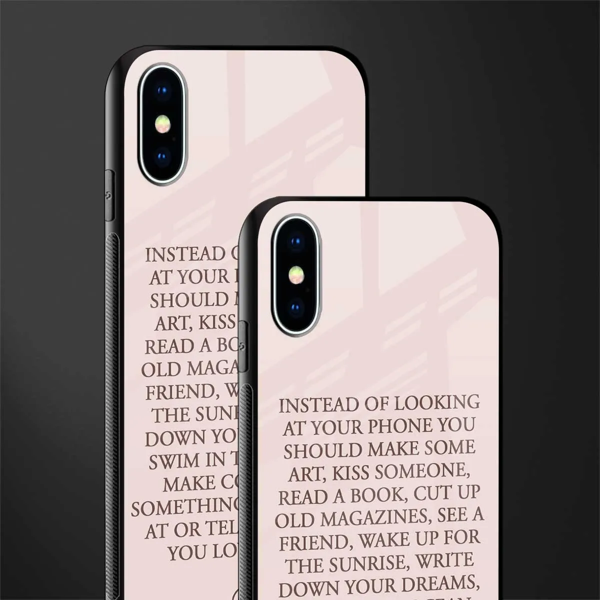 11 Things To Do Phone Case for IPhone X | Glass Case