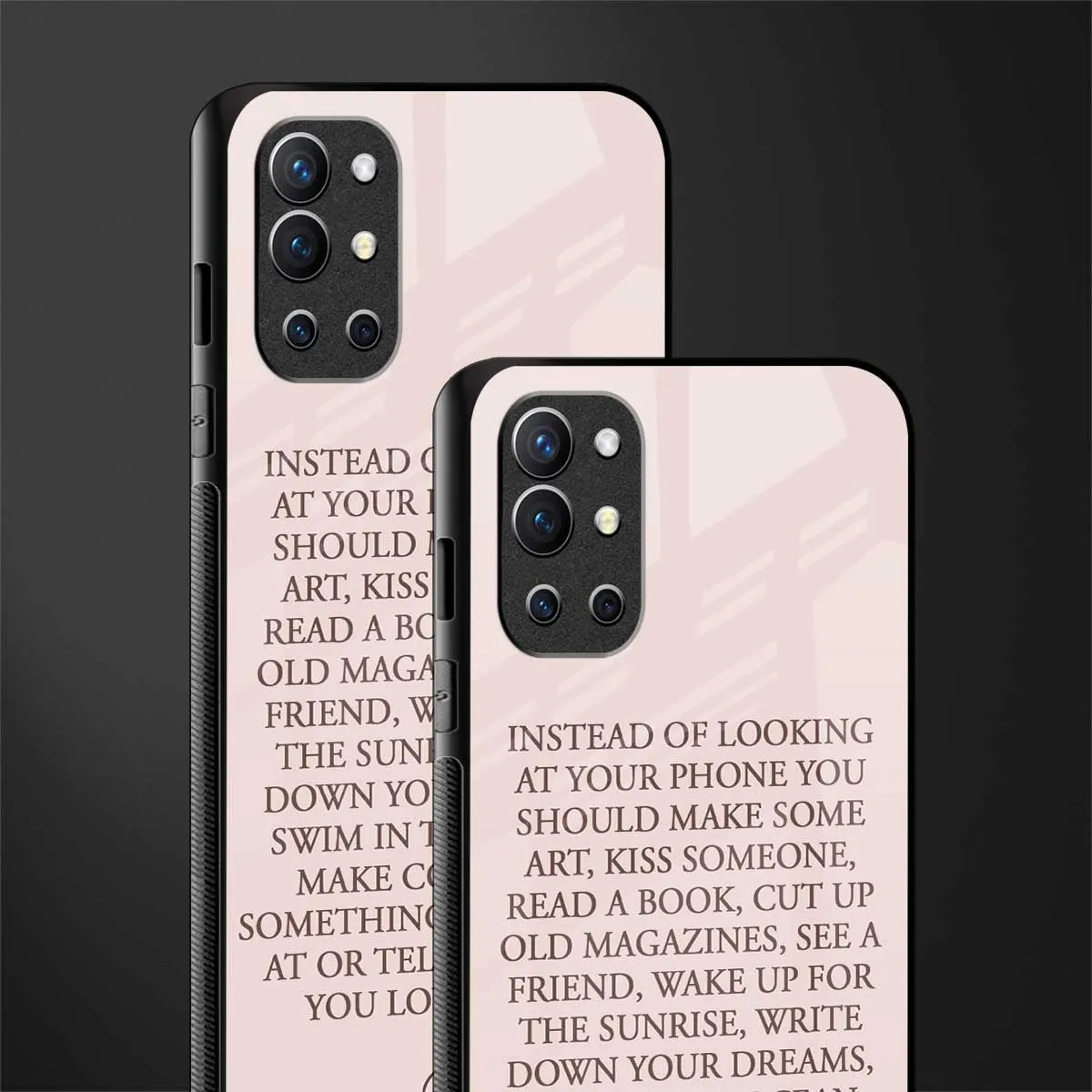 11 Things To Do Phone Case for OnePlus 9R | Glass Case