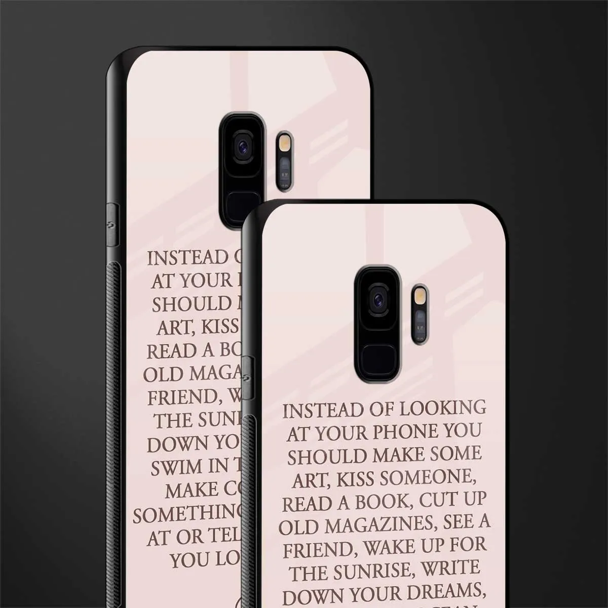 11 Things To Do Phone Case for Samsung Galaxy S9  | Glass Case