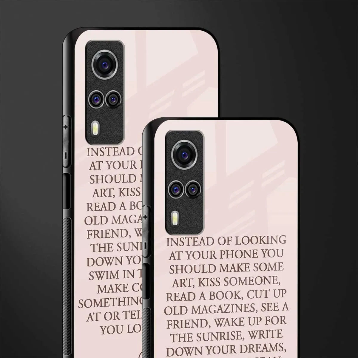 11 Things To Do Phone Case for Vivo Y51 | Glass Case