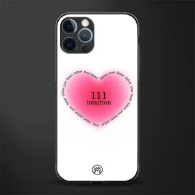 111 Intuition Phone Case for IPhone 12 Pro max | Glass Case