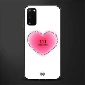 111 Intuition Phone Case for Samsung Galaxy S20 | Glass Case