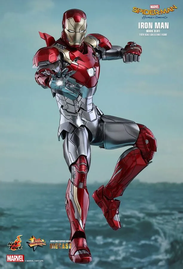 1:6 Spiderman : Home Coming - Ironman Mark XLVII 47 Diecast Figure MMS427D19 Hot Toys