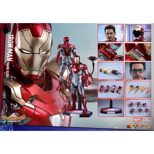 1:6 Spiderman : Home Coming - Ironman Mark XLVII 47 Diecast Figure MMS427D19 Hot Toys