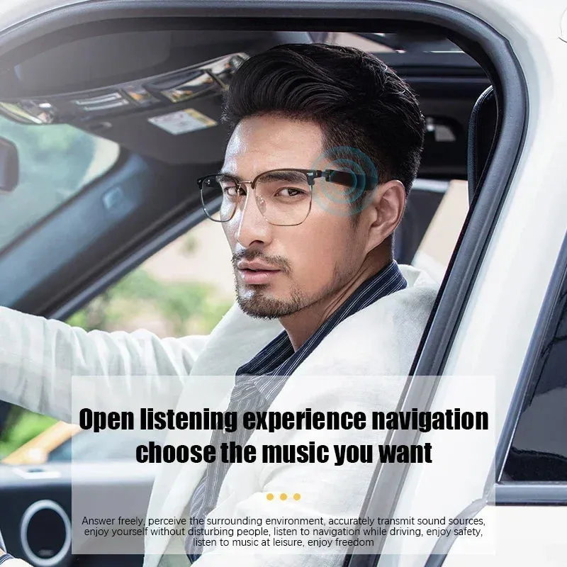 2024 Smart Music Sunglasses Headphones Wireless Bluetooth Headphones HIFI Audio Headphones Driving Glasses Handsfree Calling