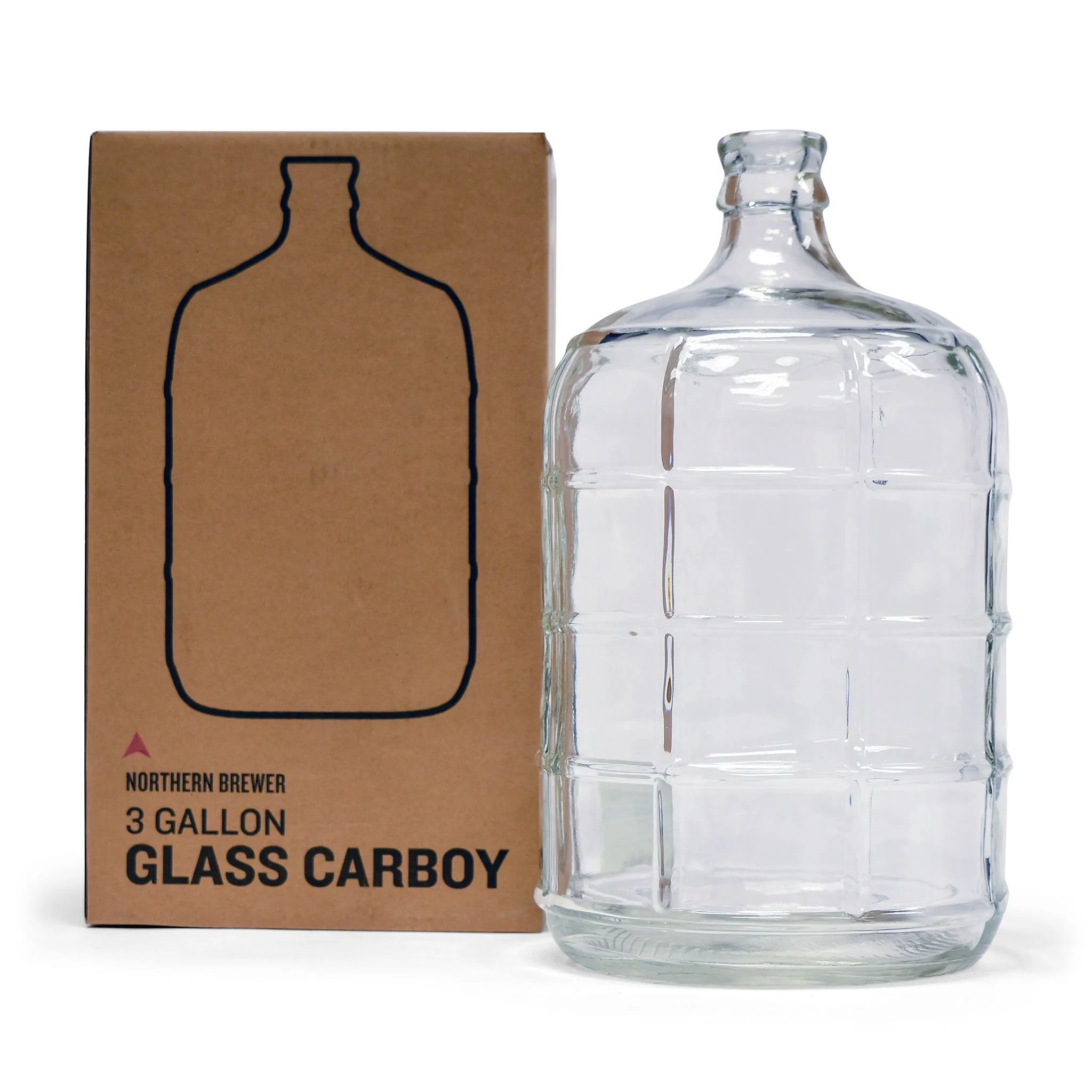3 Gallon Glass Carboy