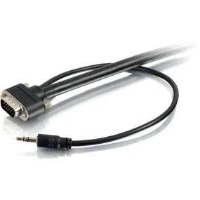 3Ft Select Vga   3.5Mm Stereo Audio A/V Cable M/M - In-Wall Cmg-Rated