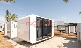 4m Spacee Lite Office With Pop-Out Bed & Bathroom