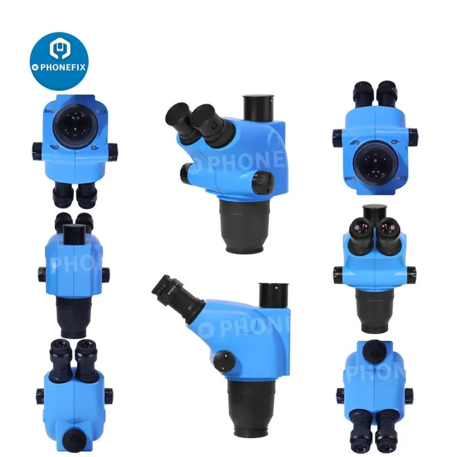 6.5X-65X Trinocular Stereo Zoom Microscope With 10X/20mm Eyepiece