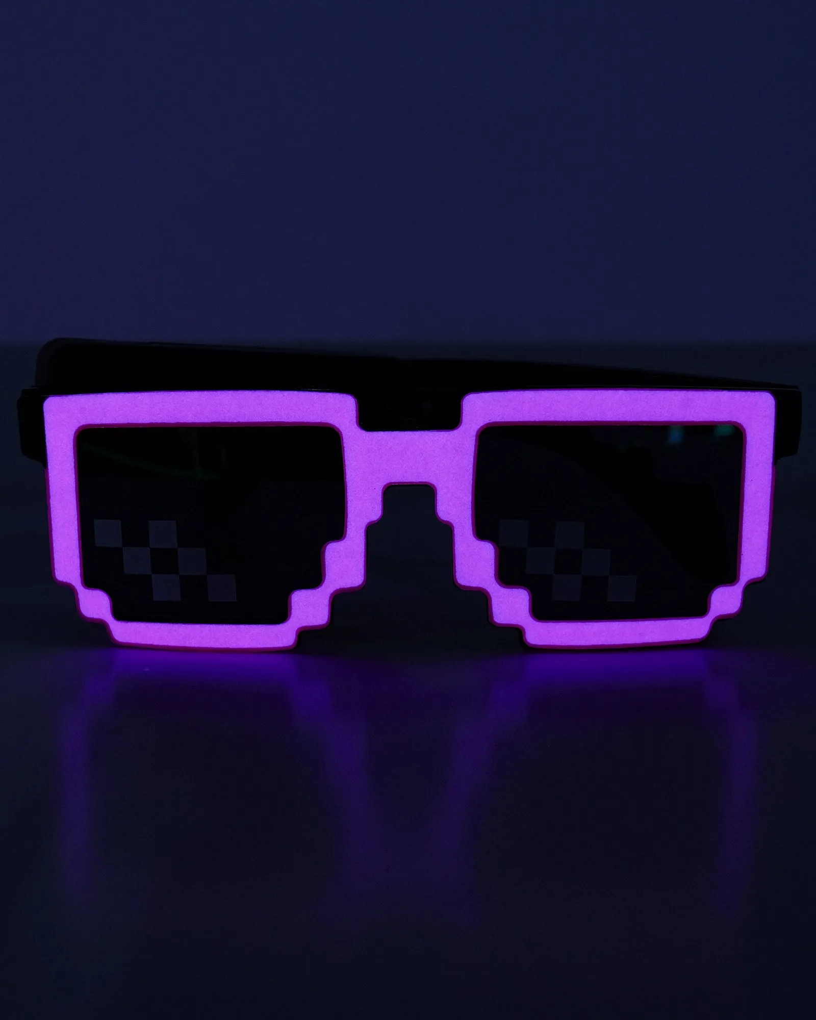 8-Bit LED Glasses