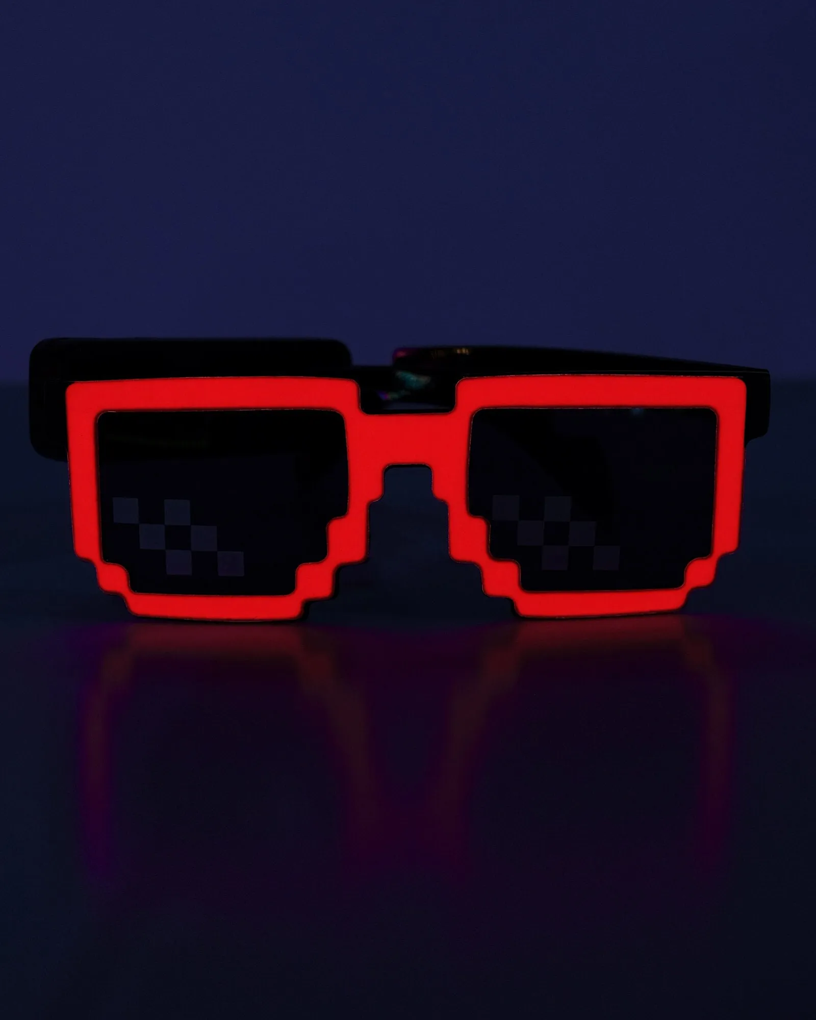 8-Bit LED Glasses