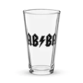 AB/BA Shaker pint glass