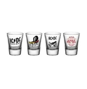 Ac Dc Set Of 4 Shooters