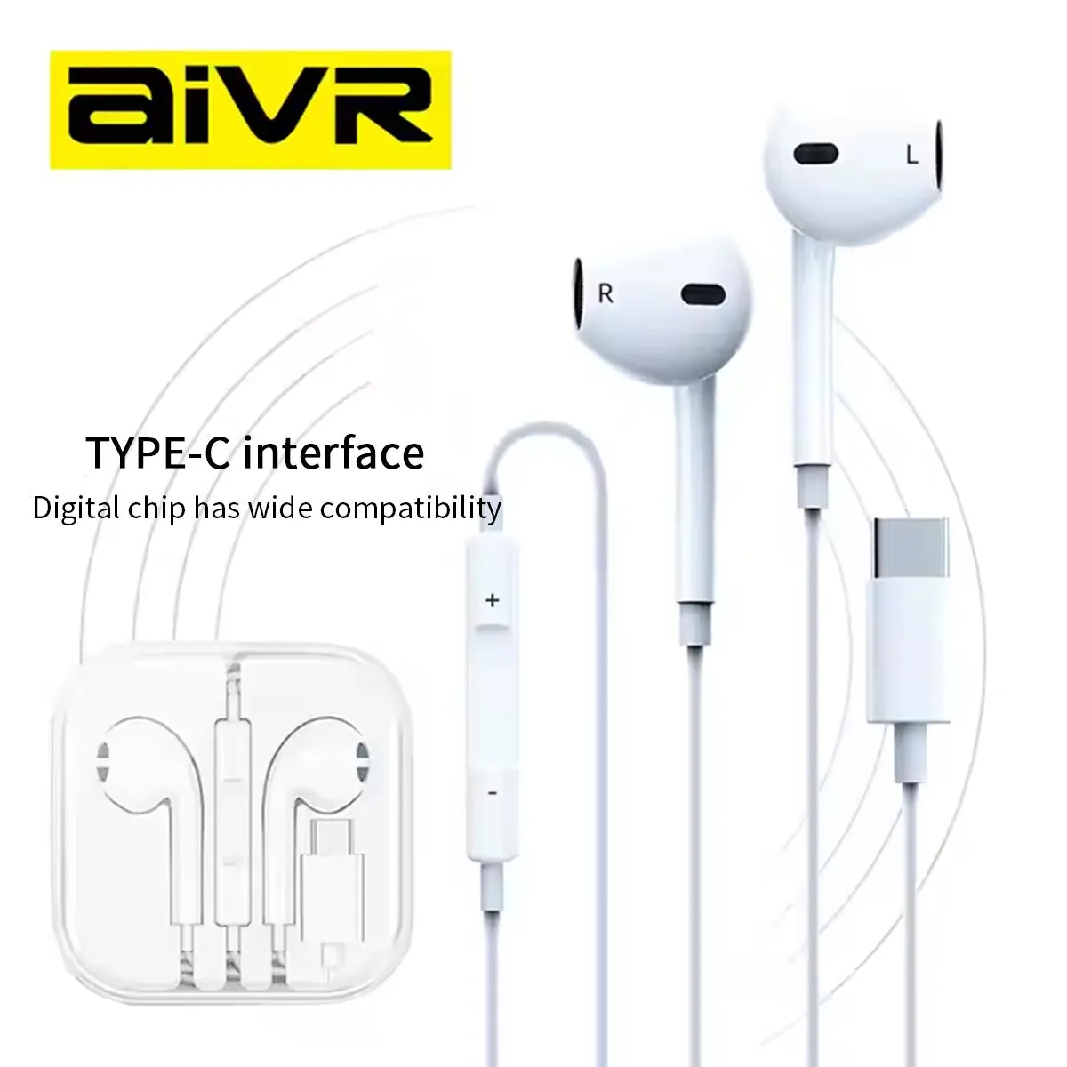 AIVR H106 Wired In-ear Headphones