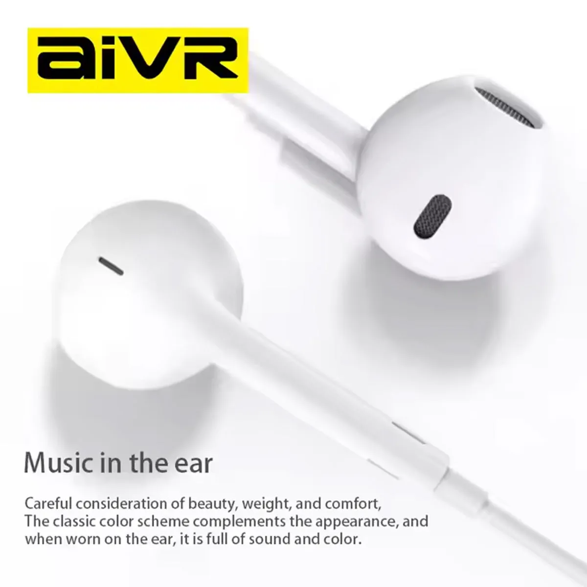 AIVR H106 Wired In-ear Headphones