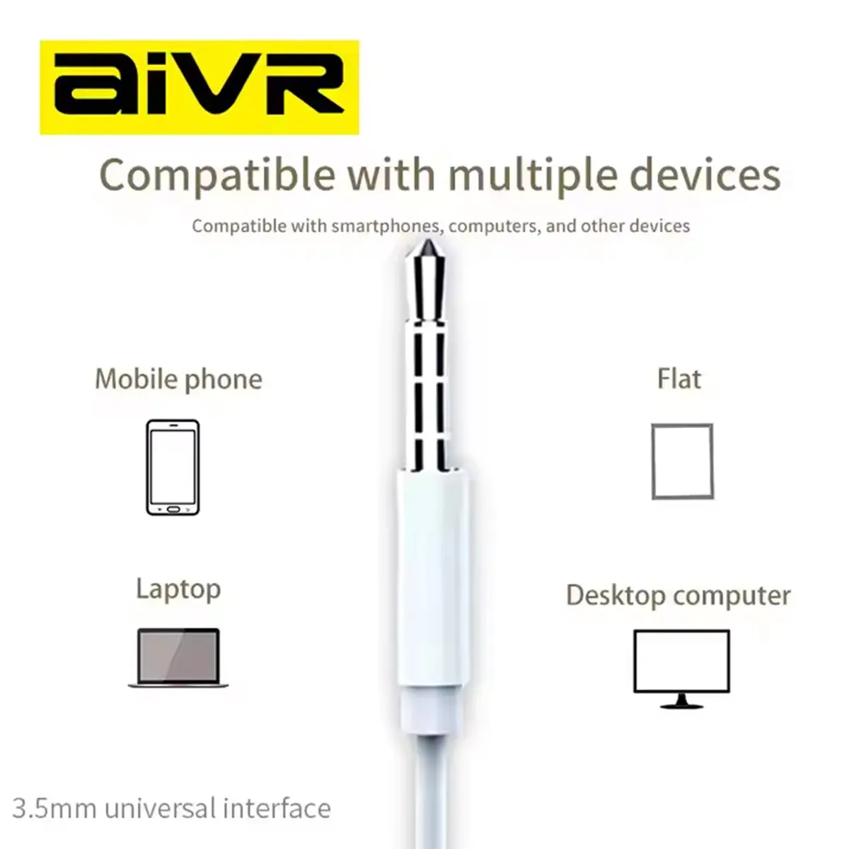 AIVR H106 Wired In-ear Headphones