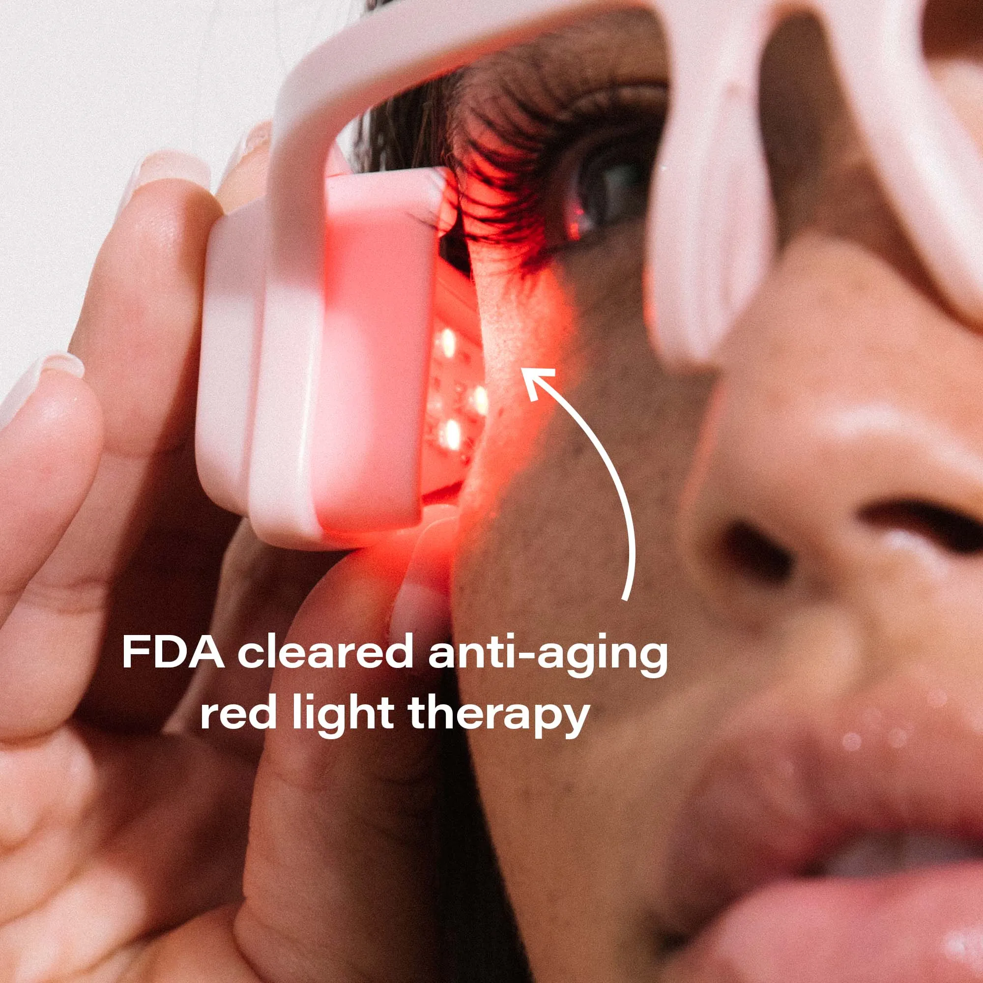 ALYA | Anti-Aging Red LED Eye Glasses.