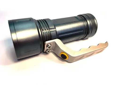 ANDOWL HANDLE FLASHLIGHT, 2X 18650 - T801-10