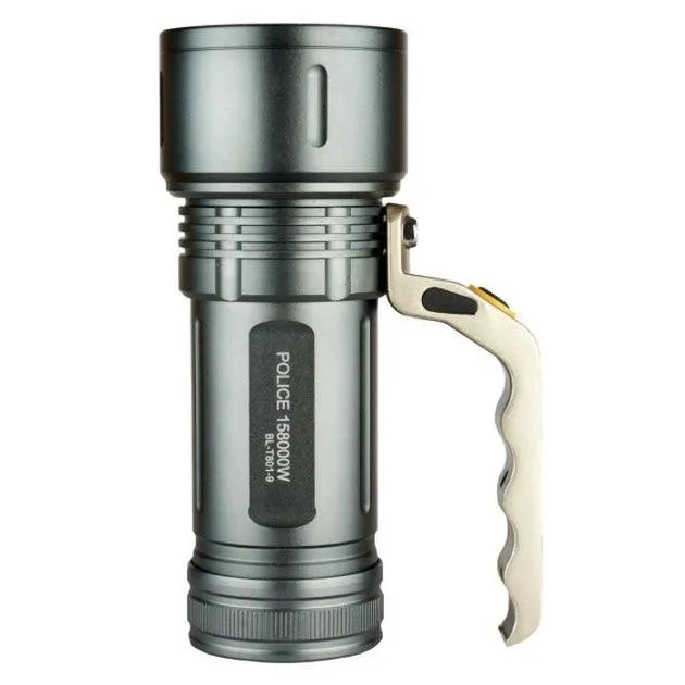 ANDOWL HANDLE FLASHLIGHT, 2X 18650 - T801-10