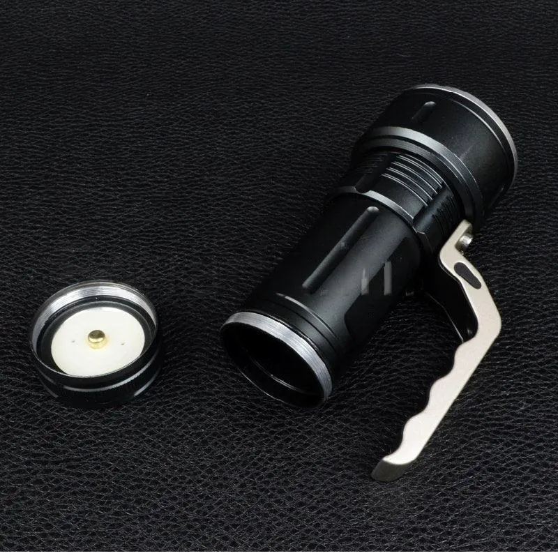 ANDOWL HANDLE FLASHLIGHT, 2X 18650 - T801-10