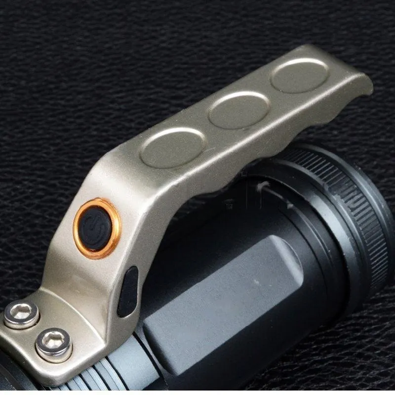 ANDOWL HANDLE FLASHLIGHT, 2X 18650 - T801-10
