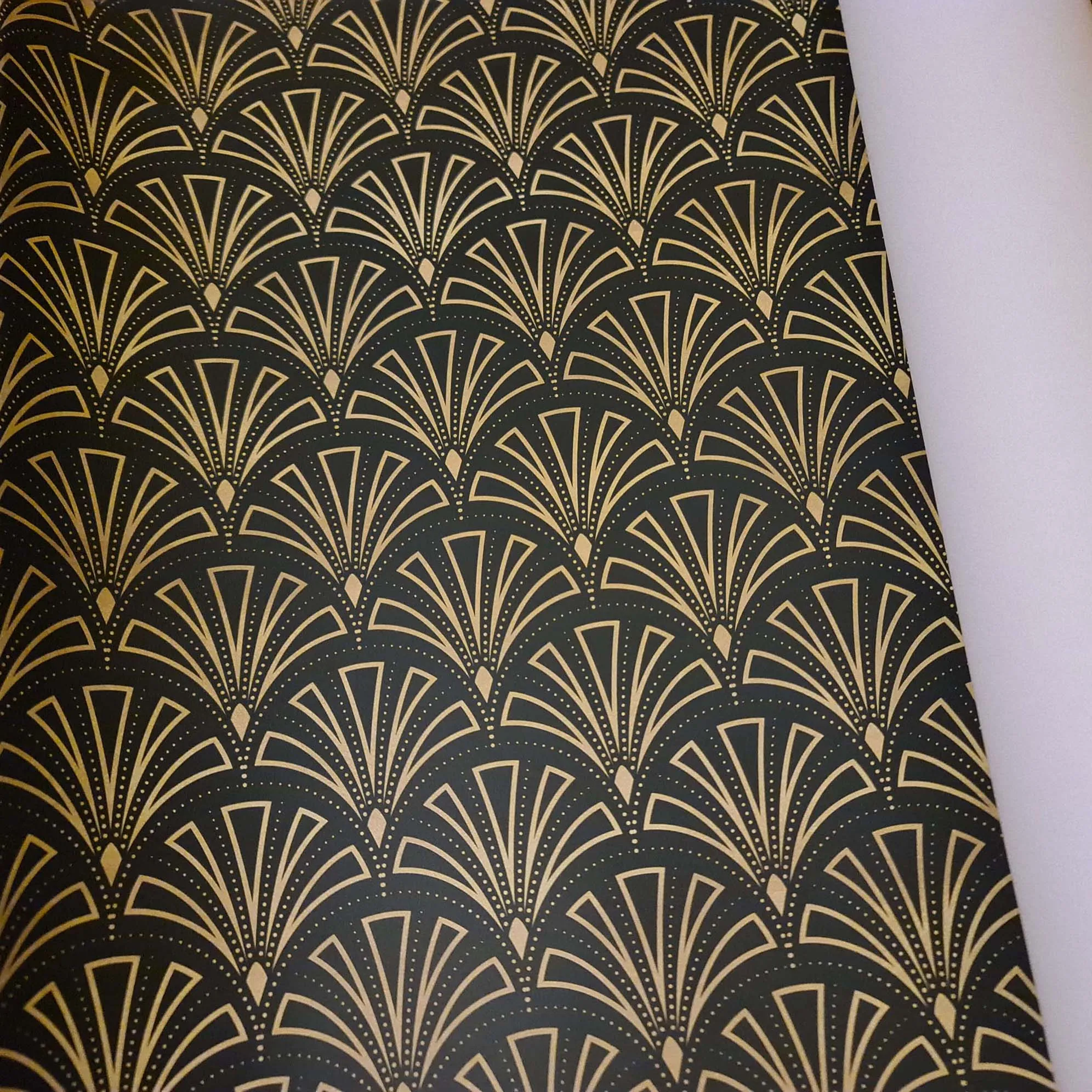 Art Deco Wrapping Paper Set - Small Fan (5 sheets 700mm x 500mm)
