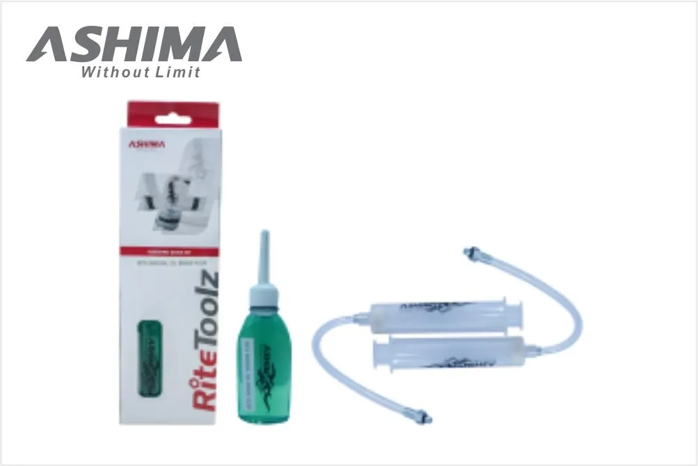 Ashima Bleeding Kit - PCD MINERAL OIL BRAKE FLUID