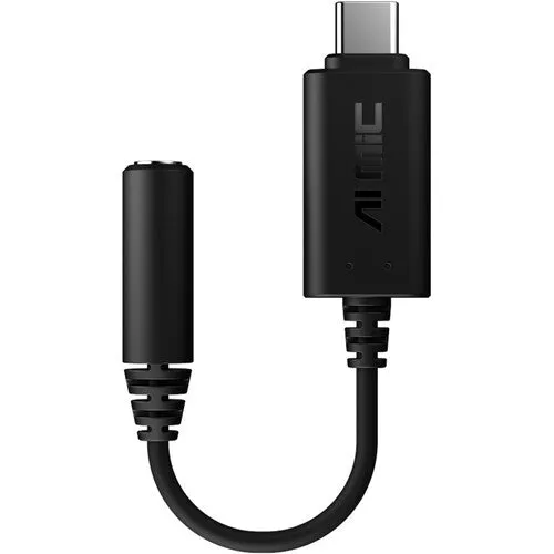 ASUS AI Noise-Canceling Mic Adapter, USB-C, Wired - ASUSAINCMICADAPTER/US