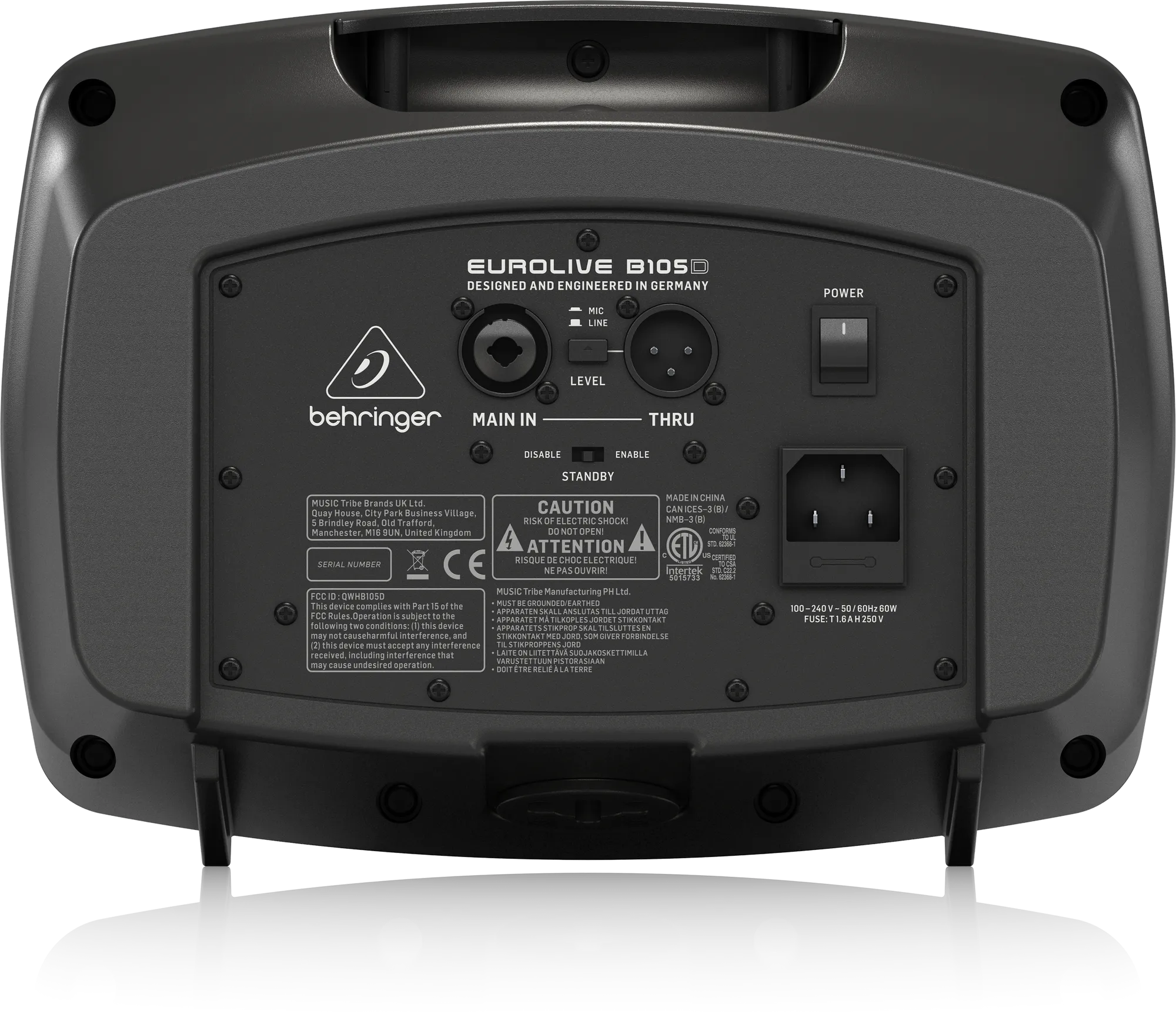 B105D PA / Monitor Speaker