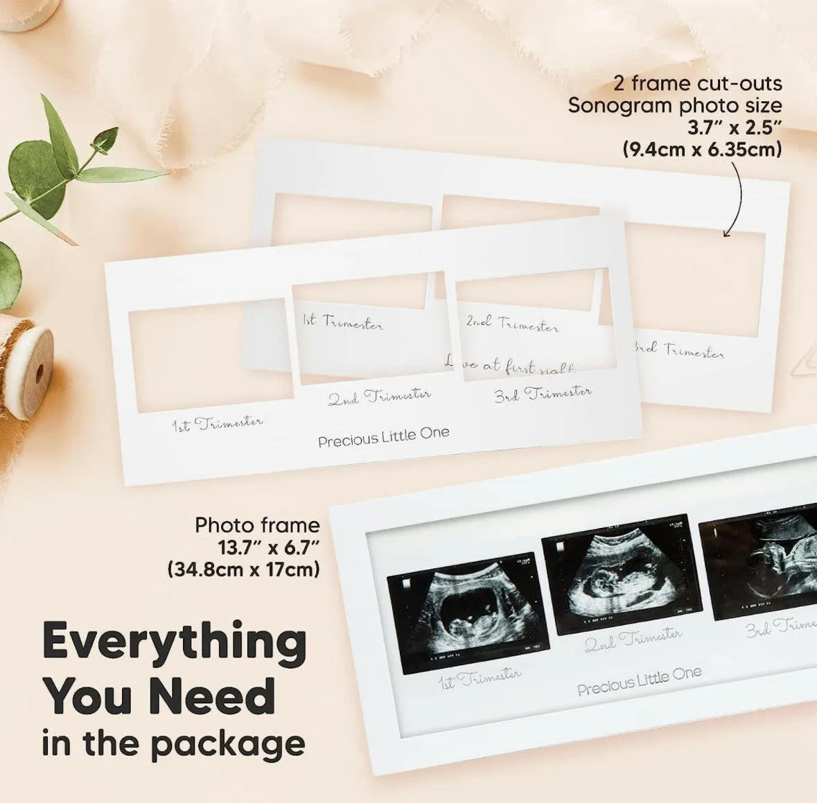 Baby Sonogram Picture Frame