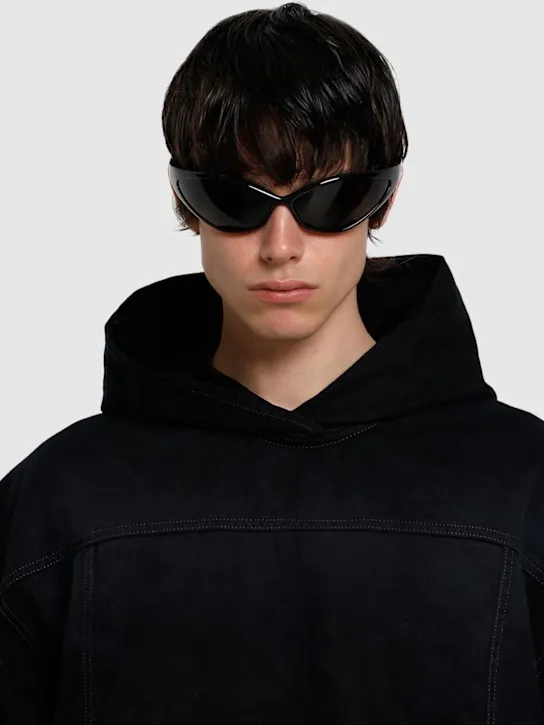 Balenciaga   0285S 90s oval acetate sunglasses 