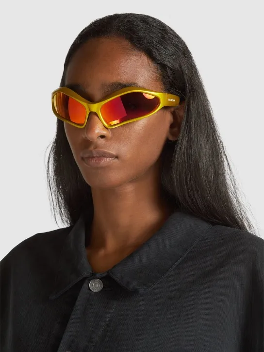 Balenciaga   0314S Fennec oval acetate sunglasses 