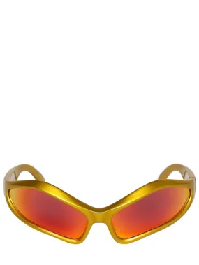 Balenciaga   0314S Fennec oval acetate sunglasses 