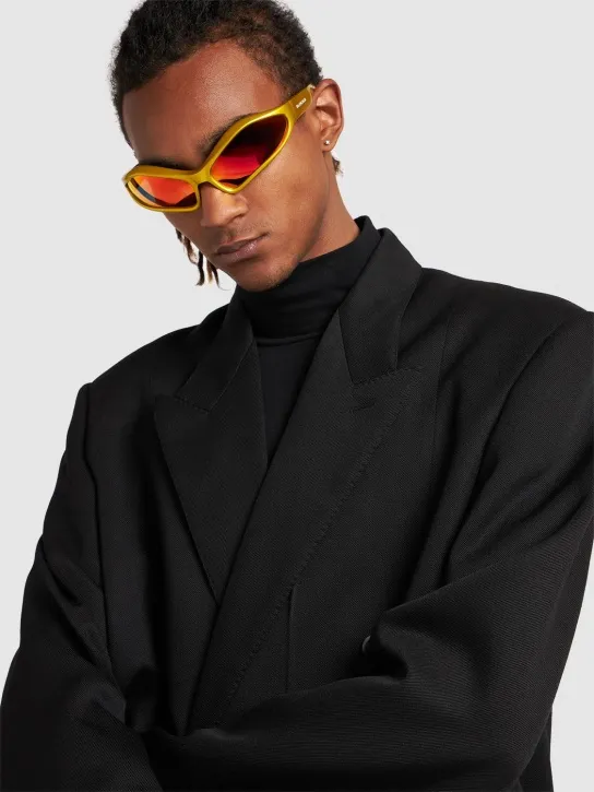 Balenciaga   0314S Fennec oval acetate sunglasses 