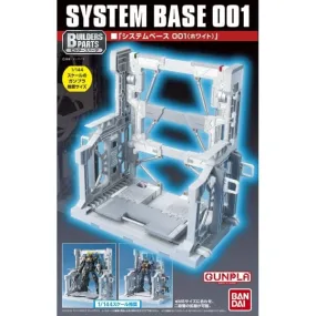 Bandai 5058285 Builders Parts System Base 001 White Gundam