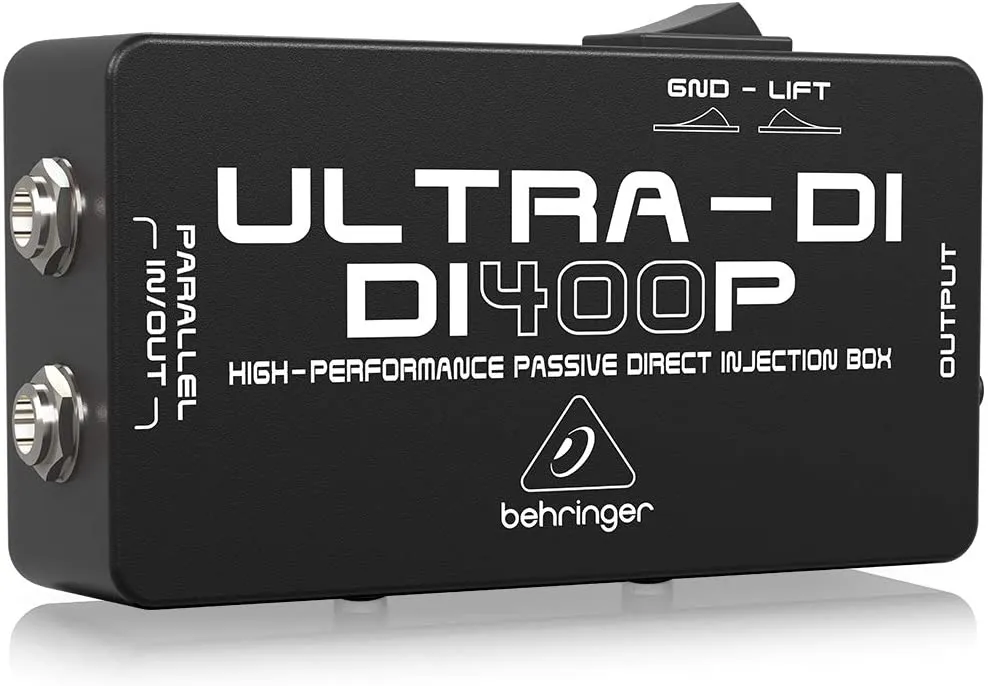 Behringer Ultra-DI DI400P 1-channel Passive Instrument Direct Box