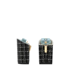 Block Heel Kit 4 Coal Tweed