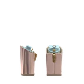 Block Heel Kit 4 Rose Gold Metallic