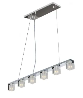 Blocs LED 6-Light Pendant