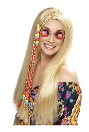 Blonde Hippy Party Wig