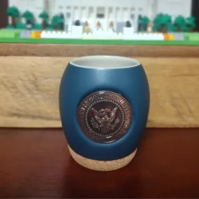 Blue Presidential Seal Shot Glass