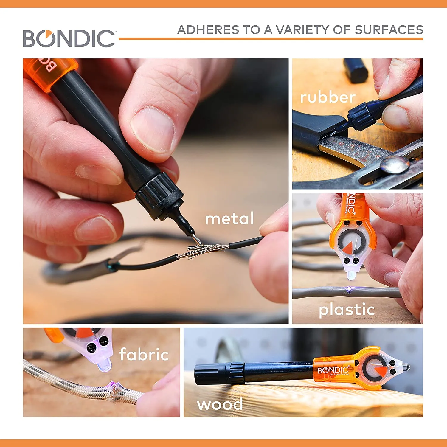Bondic® -  GENUINE Bondic Refills 5 x 4 Gram - The  Worlds First Liquid Plastic Welder