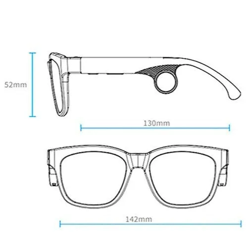 Bone Conduction Audio Glasses