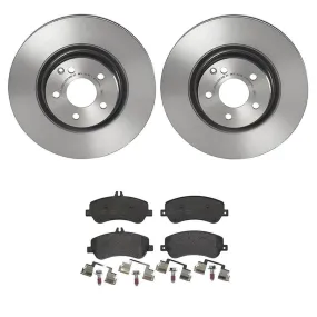 Brembo Disc Brake Pad and Rotor Kits KT04018