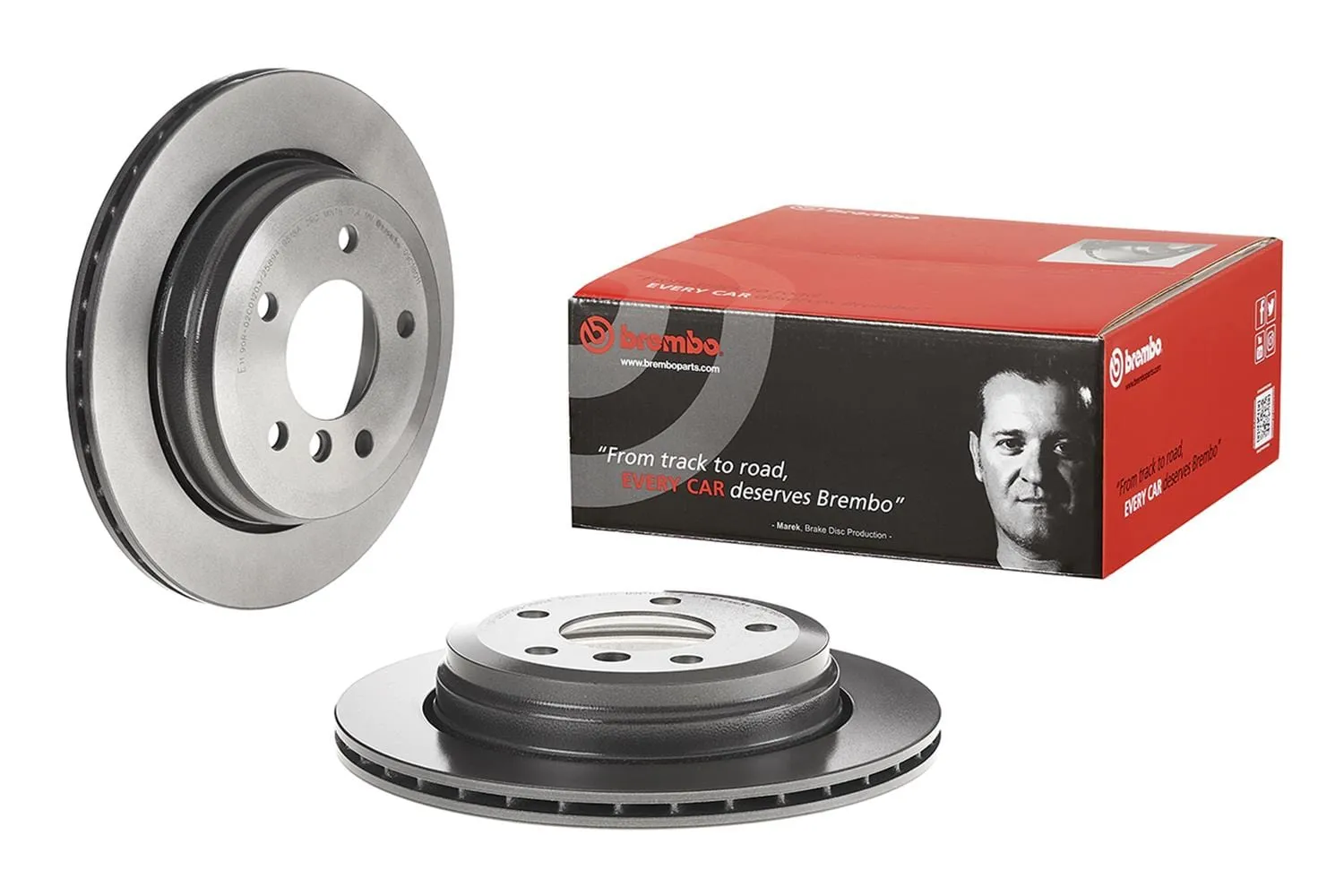 Brembo Disc Brake Pad and Rotor Kits KT04178