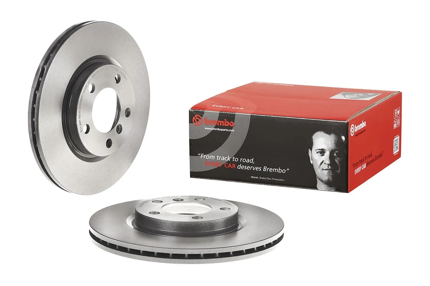 Brembo Disc Brake Pad and Rotor Kits KT04490