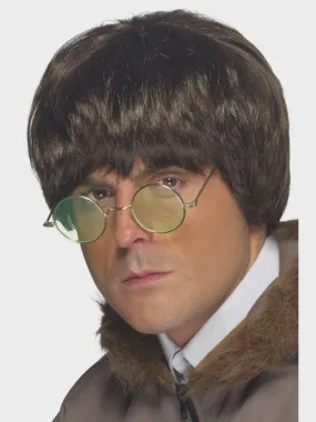 Britpop Men's Brown Wig